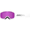 Image de Giro Cruz Lunettes de neige, de snowboard, de ski, avec vision EXV, anti-buée, compatibles avec les porteurs de lunettes OTG, compatibles avec le casque - Couleur : blanc empilé - Verres : ambre