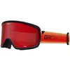 Image de Giro Roam Lunettes de ski - Lunettes de snowboard pour homme, femme, adolescent - Rouge/noir décoloré - Amber Scarlet & Yellow