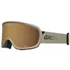 Image de Giro Snow Roam Lunettes de neige pour ski et snowboard | EXV Vision large, anti-buée, compatible OTG, vitre de rechange pour mauvais temps, compatible avec le casque Couleur : stacked stone & amber