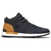 Image de Timberland pour homme. TB0A5W3Z0191 Sprint Trekker navy lace-up mid-top leather trainers (42), Cuir, Plat, Lacets, Casuel, Sport, Outdoor, M