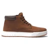 Image de Timberland pour homme. TB0A297Q3581 Maple Grove Mid Lace Up Sneaker Medium Brown (40), Cuir, Marron, Plat, Lacets, Casuel