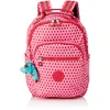 Image de Kipling Seoul S Petit Sac à Dos (avec Protection pour Ordinateur Portable), Starry Dot Prt, Taille Unique, Seoul S