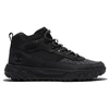 Image de Timberland pour homme. TB0A5VAC0151 GreenStride Motion 6 bottes d'alpinisme à lacets en cuir à mi-mollet noir (40), Plat, Casuel, Sport, Out