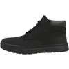 Image de Timberland Maple Grove Leather Chukka Chaussures pour homme, Nubuck noir A658n, 44.5 EU