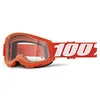 Image de 100% Strata 2 Essential Lunettes de motocross pour jeunes (Orange)