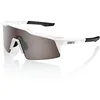 Image de 100% GAFAS SPEEDCRAFT SL - Matte White - HiPER Silver Mirror Lens