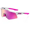 Image de 100% 100percent Speedcraft Xs Sunglasses Purple Multilayer Mirror Lens/CAT3