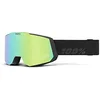 Image de 100% SNOWCRAFT HiPER snow goggle, Esntl Black - Green ML Mirror/HiPER Grey-Blue w/Green ML Mi