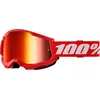 Image de 100percent Strata 2 Sunglasses Mirror Red Lens/CAT3