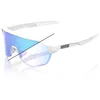 Image de 100 % S2 Bastille Limited Edition Pearl White Glitter Frame/Blue Mirror Photocromic Lens