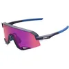 Image de 100% Lunettes de soleil Slendale, Verres miroir satinés Storm métallisé/violet, Einheitsgröße
