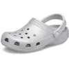 Image de Crocs Classic Glitter Clog, Unisex, 38-39 EU, Silver Glitter