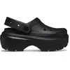 Image de Crocs - Mules à plateforme Stomp noires T.41/42