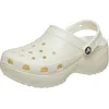 Image de Crocs Women's Classic Platform Glitter Clog 41-42 EU Chalk