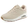 Image de Skechers Femme Uno - Shimmer Away Basket, Naturel, 38 EU