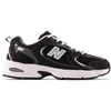 Image de New Balance pour homme. MR530 Baskets en cuir 530 noir (40), Plat, Lacets, Casuel
