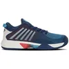 Image de K-Swiss Performance Hypercourt Supreme HB, Chaussure de Tennis, Blue Opal/Blanc de Blanc/Lollipop,