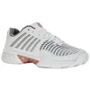 Image de K-Swiss Chaussures de Tennis Express Light 3 HB pour Femme, Blanc, Noir, Acier, Gris et Or Rose, 41 EU