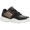 Image de K-Swiss Baskets Court Express HB pour Femme, Noir, Blanc, Or Rose, 40 EU