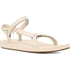 Image de Teva Sandale Slim Lea Original pour femme, bouleau, 38 EU