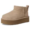 Image de UGG - Classic Ultra Mini Platform Classic Boot Beige