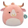 Image de Squishmallows Original Peluche de 40 cm- Howland Le Taureau Brahma de Couleur Pêche - Peluche Officielle Jazwares