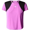 Image de The North Face Lightbright T-Shirt Violet Crocus/TNF Black L
