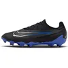 Image de Nike Homme Phantom Chaussure de Football, Noir Chromé Hyper Royal, 44.5 EU