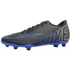 Image de Nike Vapor 15 Club FG/MG Chaussure de Football Black/Chrome/Hyper R 44