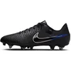 Image de Nike Homme Legend 10 Academy SG-Pro AC Football Soccer Shoe, Black/Chrome-Hyper Royal, 42 EU