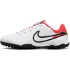Image de NIKE Jr Legend 10 Academy TF Bas, White Black Bright Crimson, 38 EU