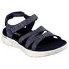 Image de Skechers Sandales Go Walk Flex SunshineGo Walk Flex pour femme, Tissu bleu marine., 41 EU