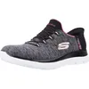 Image de Skechers Summits Dazzling Haze Chaussures pour femme à enfiler sans les mains, Noir/multicolore., 37 EU