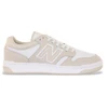 Image de New Balance pour homme. BB480LV1 Baskets 480 beige (40.5), Plat, Lacets, Casuel