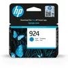 Image de HP 924 Cyan, Cartouche Encre Originale | Compatible avec HP OfficeJet Pro 8120, 8130, rendement 400 pages (4K0U3NE)
