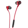 Image de HyperX Cloud Earbuds II Écouteurs Gaming, Audio Immersif, Microphone Intégré, Prise Jack 3.5mm Coudée, Quatre Tailles d'Embouts, Pochette de Transport, Rouge