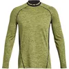 Image de Under Armour ColdGear Twist Mock Top AW23, jaune, L