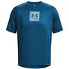 Image de Under Armour T-Shirt à Manches Courtes Tech Print Fill pour Homme, Bleu, S