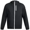 Image de Under Armour Hommes Phantom Windbreaker Vêtements De Course Veste Running Black 001/White 100 - Noir Xl