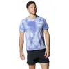 Image de Under Armour Launch Elite Wash T-shirt à manches courtes pour homme, Céleste, L