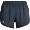 Image de Under Armour Fly by 3In Short de Running Femmes Gris - Gray/Downpour Gray M