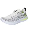Image de Under Armour Femmes Velociti 3 Chaussure De Running sans Stabilisateurs Chaussures De Running White/Anthracite/High Vis Yellow - Blanc 38,5