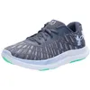Image de Under Armour Chaussures de course Charged Breeze 2 pour femme, (105) Gris averse/Celeste/Celeste, 38 EU