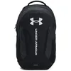 Image de Under Armour Hustle 6.0 Sac à dos unisexe pour adulte, Noir/blanc, One Size, Sac à dos