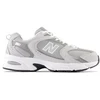 Image de New Balance pour homme. MR530 Baskets en cuir 530 gris (44), Plat, Lacets, Casuel