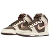 Image de Nike High Retro SE Sneakers Homme - 43, Marron, crème, Orange, Rouge, 43 EU