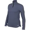 Image de Nike W NK One TF Hz Top Nvty Haut, Bleu diffusé/Blanc, XS Femme