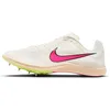 Image de Nike Mixte Zoom Rival Distance Running Shoe, Sail/Fierce Pink-Lt Lemon Twist, 47.5 EU