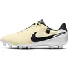 Image de Nike Homme Legend 10 Academy FG/MG Chaussures de Football, Lemonade Black MTLC Gold Coin, 41 EU
