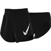 Image de Nike Shorts W NK One Swsh Hbr DF Mrbrshrt, Black/White, FN2601-010, S
